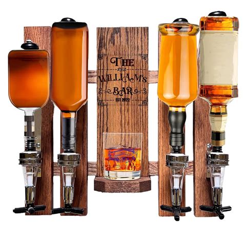 Alcohol dispenser wall mount. .  ...