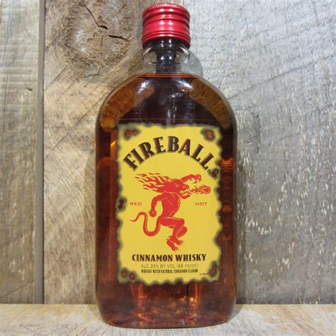 Alcohol percentage in fireball. Highlights. Ten 50ml plastic bottles of Fireball Cinnamon Whisky, 66 Proof. A one-of-a-kind flavored whiskey made with real cinnamon, Fireball delivers an iconic fiery kick of red hot cinnamon flavor to any alcoholic beverage. At 33% alcohol by volume, Fireball whisky is delicious on the rocks and in a variety of alcoholic beverages, … 