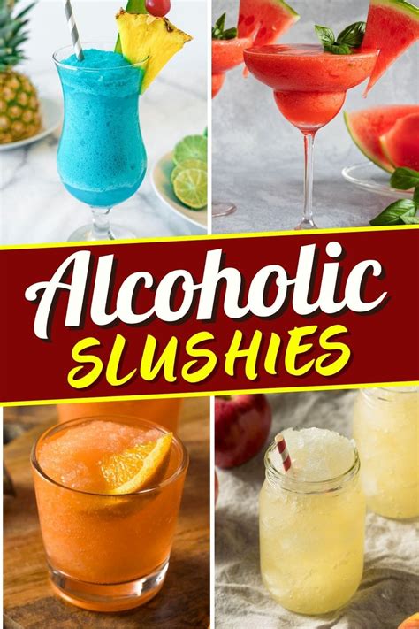Alcoholic Slushies