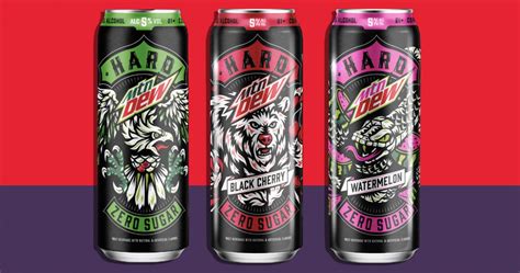 Alcoholic mountain dew. Mountain Dew looks set to bring its boozy spin-off Hard Mtn Dew to the UK. It has applied to register the name with the Intellectual Property Office under classes 32 and 33, covering alcoholic drinks. The “bold, citrus“ malt-based drink made its US debut in February 2022 with an abv of 5% and zero sugar. 