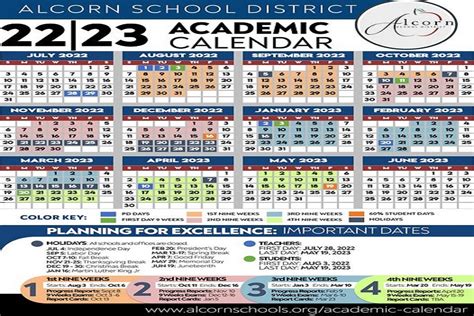 Alcorn Academic Calendar
