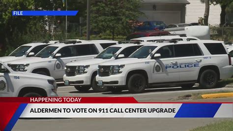 Aldermen voting on 911 call center upgrades today