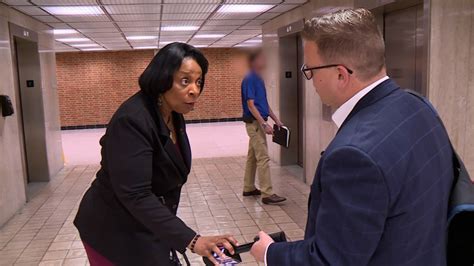 Alderwoman grabs mic after questions about her absence from meetings