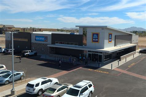 PHOENIX, AZ — After more than a month delay, the new ALDI grocery store in south Phoenix is open. The store is the first ALDI within the Phoenix city limits. ALDI already operates stores in .... 
