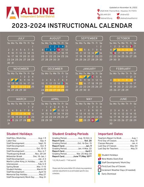 Aldine isd schedule. Teamwork and leadership are words that best describe the cooperation and roles of The Board of Education of Aldine Independent School District, the superintendent of schools, and her administrative team - deputy and assistant superintendents - in raising academic achievement for all students. The seven-member school board establishes the ... 