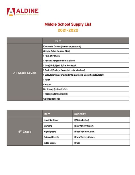 Aldine school supply list 2023. Please contact your school if you have questions about a supply list. *Marked 23-24 are updated for the coming school year. Elementary. Annapolis Elementary 23-24. Arnold Elementary 23-24. Belle Grove Elementary. Belvedere Elementary 23-24. Benfield Elementary 23-24. 