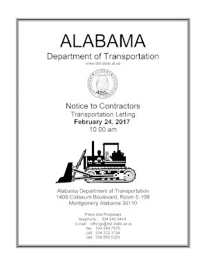 Lead: ALDOT Project Letting: July 2021 Construction Contractor: Ikar
