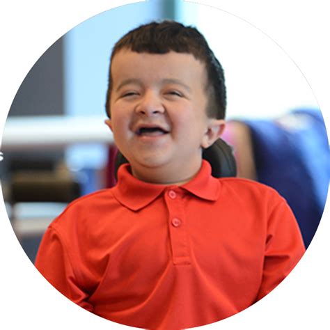 Alec Cabacungan, who was born with the rare genetic disorder osteoge