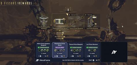 Alecaframe. About this game. Stay connected using Warframe companion app and get the latest news. Login using your PC, PlayStation Network, Xbox Live, or Nintendo account to receive the best experience. View your completion of daily and weekly Acts as you rank up through the current Season! Also, take a peek at the rewards for the later tiers. 