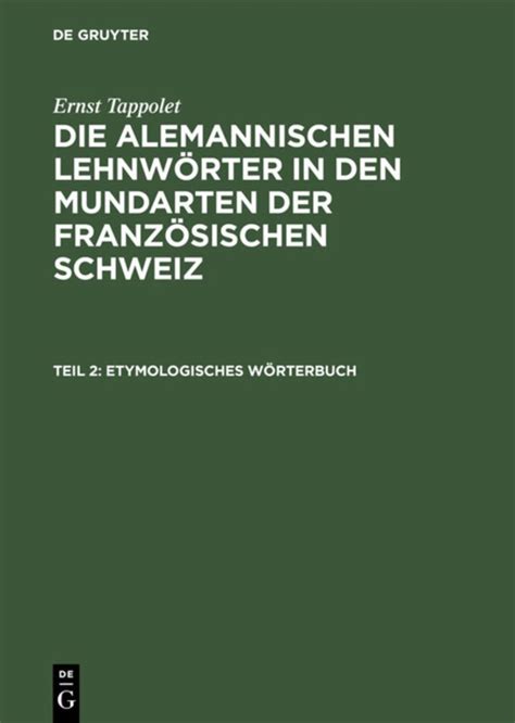 Alemannischen lehnwörter in den mundarten der französischen schweiz. - Tage frid teaches woodworking three step by step guidebooks to essential woodworking techniques.