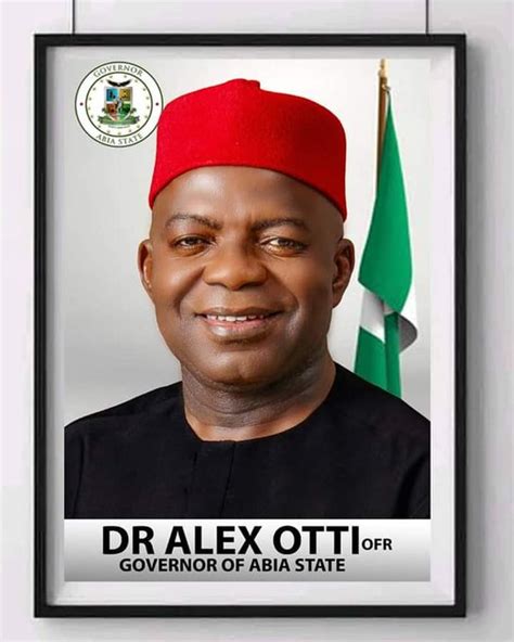 Alex Otti. ALEX OTTI'S