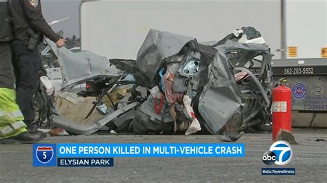 Alex Shilvock Injured, Man Killed in Multi-Car Collision on 5 Freeway [Buena Park, CA]