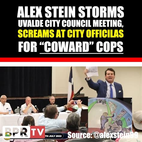 Alex Stein STORMS Uvalde city council meeting to scream at officials