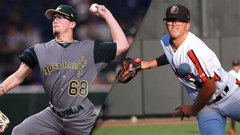 Alex and Lachlan Wells, 20-year-old twin pitching prospects, are