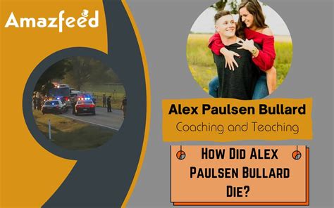 Alex Bullard Cause Of Death: According to a post on a social networking platform, today Tuesday, October 4, 2022, we learned that Alex Bullard, a native of I.... 