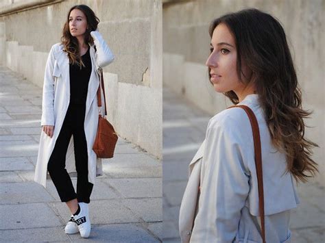 Alexandra Castro - Zara Trench, Bimba Y Lola Bag - Trench