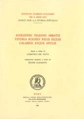 Alexandri telesini abbatis ystoria rogerii regis sicilie calabrie atque apulie. - De actie tot ontbinding van de artt. 1302 en 1303 b.w. in verband met het ....