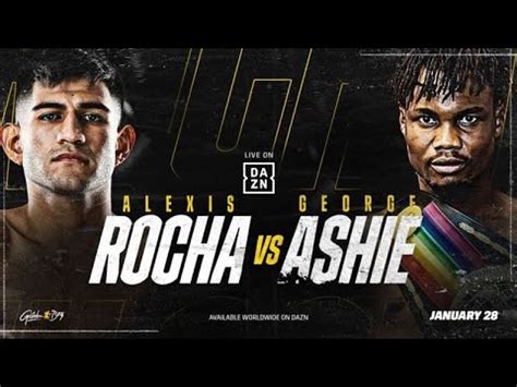 Alexis Rocha vs George Ashie full fight Video – 2024