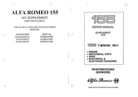 Alfa romeo 155 1991 1997 service and repair manual. - 2006 seadoo gti gti se gtx gtx supercharged gtx ltd gtx wake rxp rxt service repair workshop manual instant download.