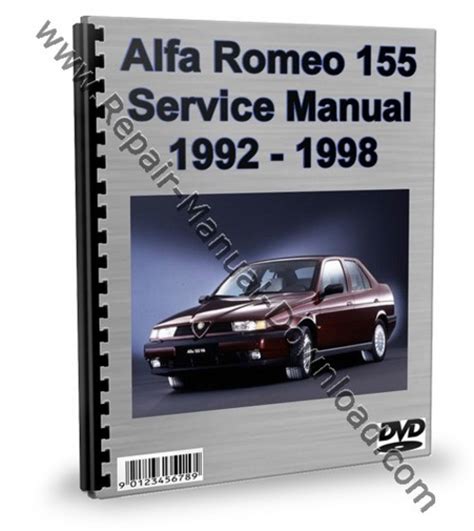 Alfa romeo 155 1997 repair service manual. - Sym duke 125 manuel de réparation.