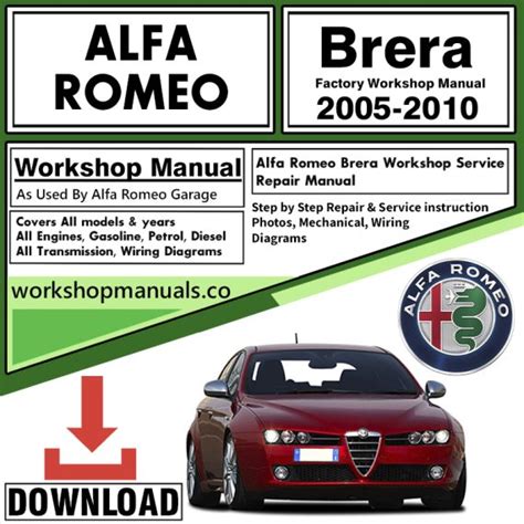 Alfa romeo brera service repair manual 2005 2010. - Phoenix spa owners manual highland series.