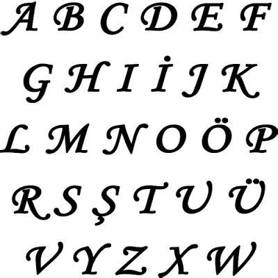 Alfabe yazı tipi