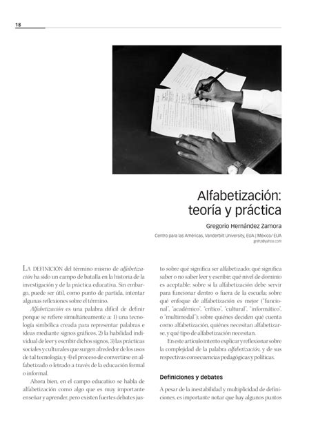 Alfabetizacion Teoria y Practica pdf