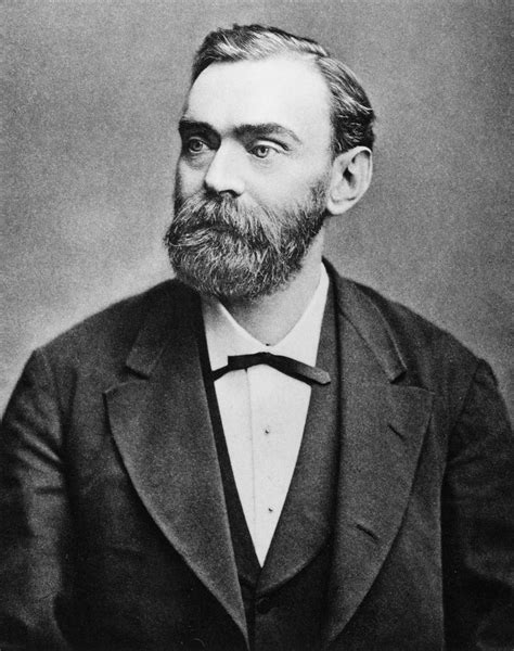 Alfred Nobel.