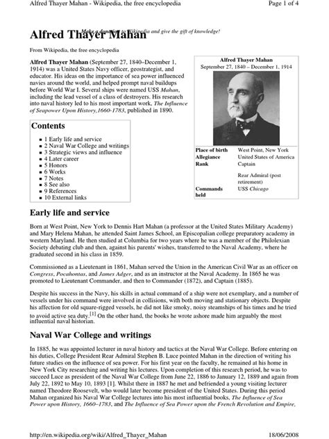 Alfred Thayer Mahan wiki pdf
