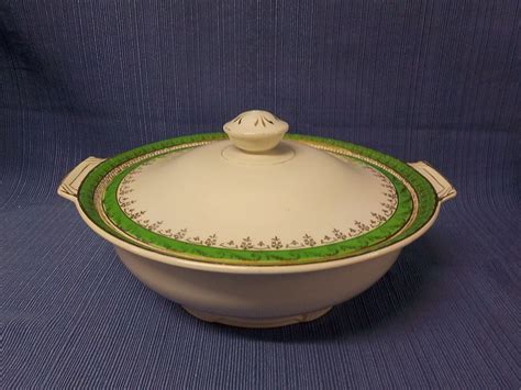 Alfred meakin green and gold. Green and Gold Rim and handpainted Floral Motifs. d20cm/8", h2.5cm. Clear printed base stamp. ... Vintage 1930s Dessert Bowl ALFRED MEAKIN Hampton Ironstone 8" Green Gold RARE. Condition: Used Used. Sale ends in: 9d 23h. Price: GBP 9.60. Approximately AU $18.37. Was GBP 12.00 What does this price mean? 