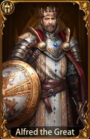 Alfred the great evony. Aug 8, 2023 · Combination of Red Equipment by type. A) Attack: Ranged Specialization. B) Attack: Ranged + Siege. C) Attack: Ground Specialization. D) Attack: Mounted Specialization. E) Boss / Monster Hunter. F) Attack: Siege Specialization. G) Defense General (Wall) H) Mayor of a Subordinate City. 