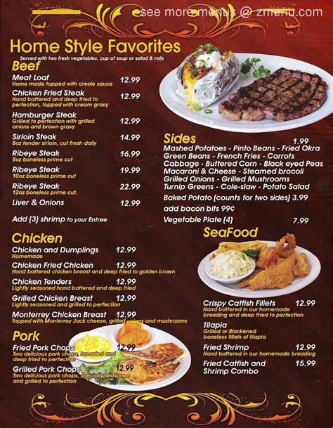 Menu added by users January 01, 2019 Menu added by users May 11, 2018 The restaurant information including the Alfredo's Cookhouse menu items and prices may have been modified since the last website update.