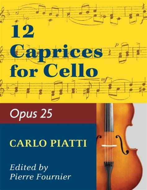 Alfredo Piatti Caprices Cello Op 25