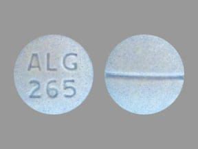 Alg 265. Always consult your healthcare provider to ensure the information displayed on this page applies to your personal circumstances. Pill Identifier results for "alg 265". Search by imprint, shape, color or drug name. 