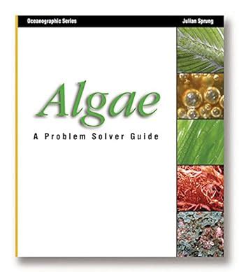 Algae a problem solver guide oceanographic series. - Ford 5 foot finish mower manual.