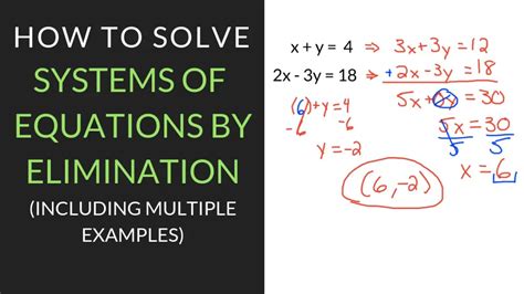 Algebra 1, 5.3 Solving Systems of Linear Equations by Elimination