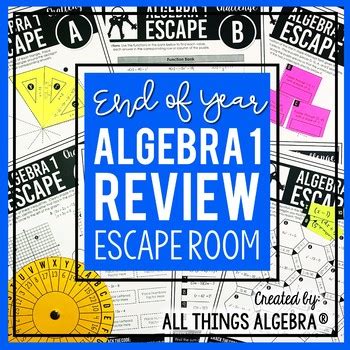 By Scaffolded Math and Science. An engaging math escape room for solving 1-step linear equations in one variable. Students must unlock 5 locks by solving 20 equations requiring just one step to solve. Questions are grouped 4 per puzzle, resulting in five 4-letter codes that will. Subjects: Math, Algebra.. 