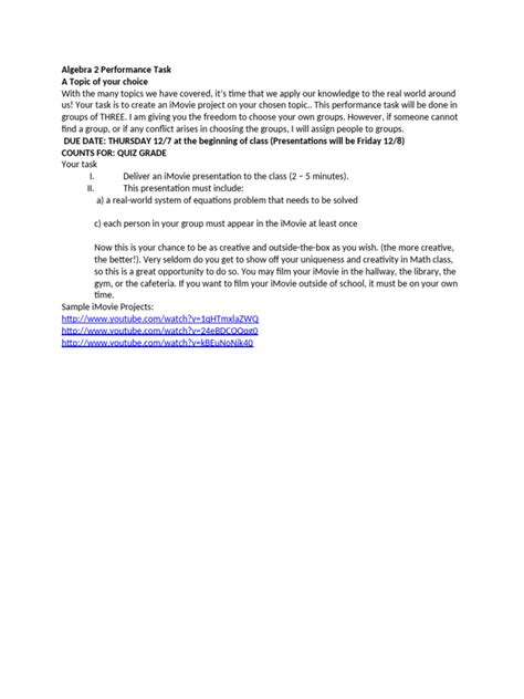 Algebra 2 performance task. 50$36.  In this task, students will use polynomials to de...