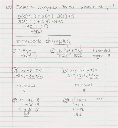 Algebra Alerts (Algebra 1 and 2) Algebra 1 Lesson 9.1 Notes and