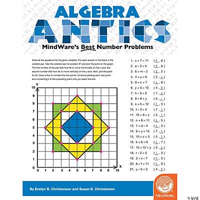 Algebra Antics Answers Key