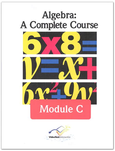 Algebra a complete course module c soloutions manual. - Bendix king kx 170 maintenance manual.