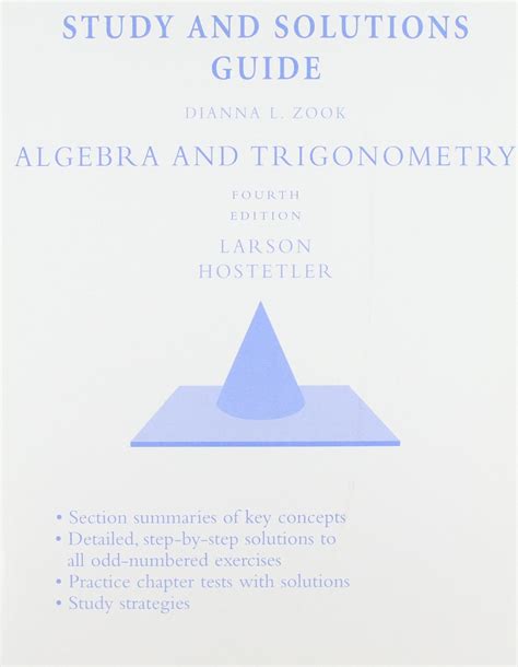 Algebra and Trigonometry [With Student Study Guide & Gr Tech Guide]