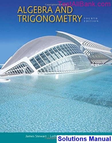 Algebra and trigonometry solution manual 4th. - Ingeniería de recursos hídricos manual de solución larry w mays.