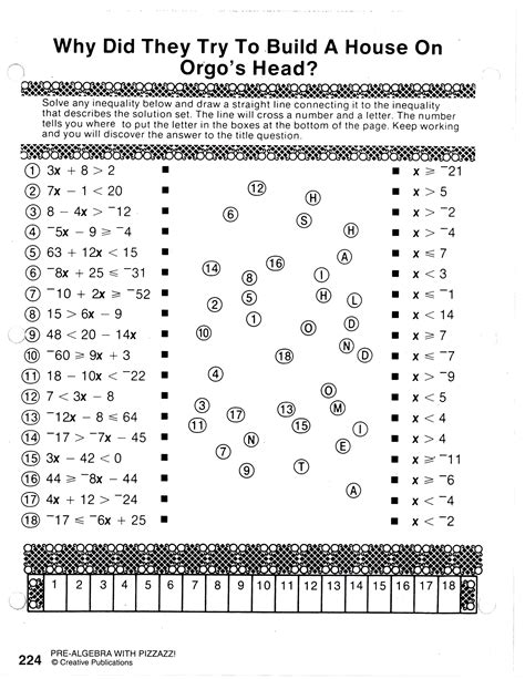 Algebra with pizzazz answer key pdf. Things To Know About Algebra with pizzazz answer key pdf. 