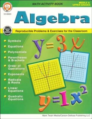 Full Download Algebra Grades 5  12 By Myrl Shireman