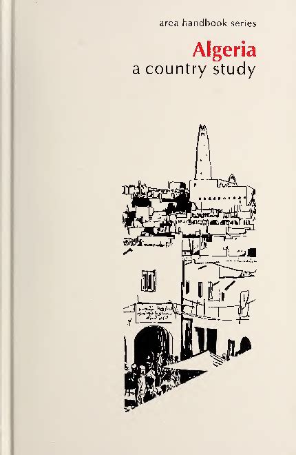 Algeria a country study area handbook series. - 1961 - omaggio ad una amicizia.