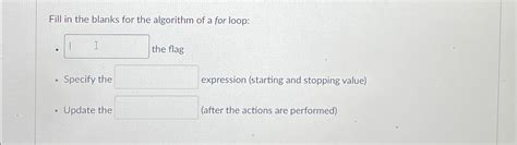 Algorithm Fill In The Blanks Programmer Sought