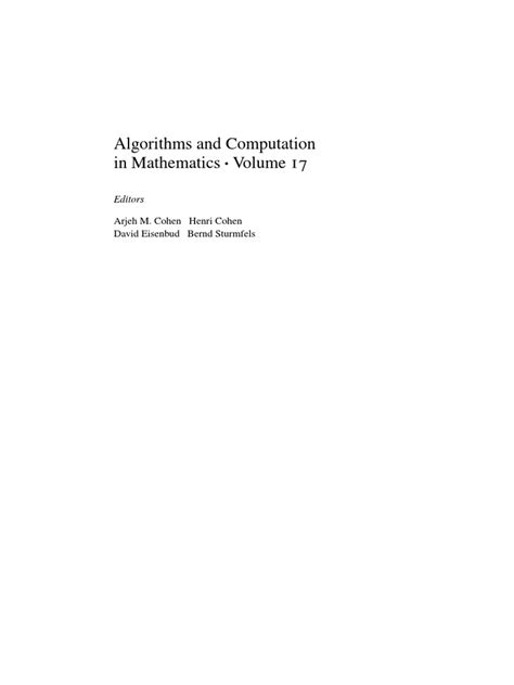 Algorithm and Computation in Math Emetics