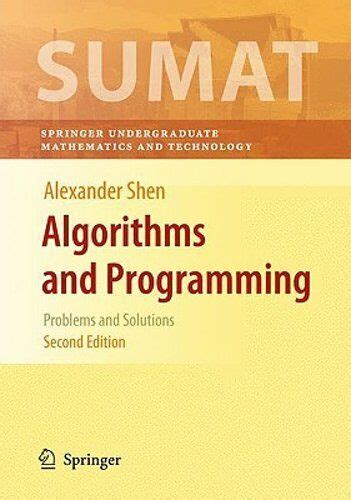 Algorithms And Programming Problems And Solutions