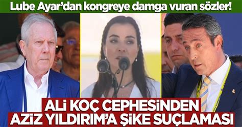 Ali Koç cephesinden Aziz Yıldırım’a şike suçlaması. 